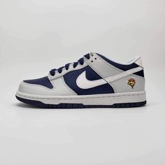 Blue Nike Dunks, Navy Blue Nike, Max Fashion, Bday Gifts, Uv Reactive, Blue Nike, Midnight Navy, Nike Dunk Low, Dunk Low