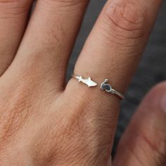 Shark Ring,dargon Ring,dinosaur Ring,solid 925 Silver Whale Ring,dainty Brave Jewelry,adjustable Jewelry,inspired Fish Jewelry,gifts Idea - Etsy Whale Ring, Brave Jewelry, Shark Ring, Dinosaur Ring, Fish Ring, Fish Jewelry, Adjustable Jewelry, Jewellery Ideas, Ring Dainty