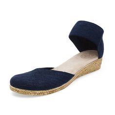 You asked and we answered! A lower version of our popular closed-toe espadrille. Perfect for strolling through all seasons. Padded insole Approximately 1″ espadrille wedge heel Machine washable Hand-Made in Mexico 1 sided, unlined stretch upper We suggest massaging the toe box before wearing to soften the lining! Comfortable Wedge Sandals With Woven Sole, Comfortable Slip-on Wedge Sandals With Woven Sole, Spring Wedge Heel Flats With Cushioned Footbed, Espadrille Flats With Woven Sole, Casual Wedge Heel Espadrilles With Rubber Sole, Slip-on Flat Heel Espadrilles With Textured Footbed, Casual Wedge Espadrilles With Rubber Sole, Casual Espadrilles With Rubber Sole And Wedge Heel, Espadrille Wedge Heel With Textured Sole