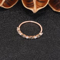 Marquise Moss Agate Wedding Band Moissanite Women Rose Gold | Etsy Multi-stone Stackable Wedding Rings, Multi-stone Stackable Round Band Wedding Rings, Wedding Stackable Rings With Multi-stone Design, Multi-stone Stackable Round Band Rings For Wedding, Open Band Diamond Wedding Ring With Gemstone, Wedding Diamond Ring With Open Band, Wedding Gemstone Stackable Rings, Stackable Moonstone Ring With Round Band For Wedding, Wedding Stackable Open Band Gemstone Rings