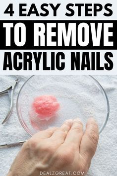 4 Steps to Remove Acrylic Nails At Home Without Damaging It Remove Acrylic Nails At Home, White Spots On Nails, Remove Acrylics, Remove Acrylic Nails, Acrylic Nails At Home, Nail Fungus, Nail Buffer, Nail Nail