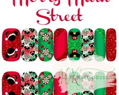 Nail Wraps, Waterslide Full Nail Decals, Scottish Tartans, Nail Tattoos - Etsy