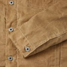 Flint and Tinder’s iconic waxed trucker jacket, now flannel-lined for warmth and comfort, and in a handsome Field Tan color Drake Style, Waxed Trucker Jacket, Waxed Canvas Jacket, Simple Jacket, Flint And Tinder, Trucker Jacket Men, Everyday Jacket, Motorcycle Culture, Striped Blankets