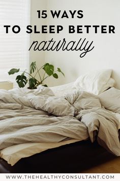 Do you drag yourself out of bed in the mornings, or feel tired-but-wired before bed? Good sleep is crucial for good health. Read these simple 15 tips to sleep better naturally. Ways To Sleep Better, What Helps You Sleep, Sleep Rituals, Adequate Sleep