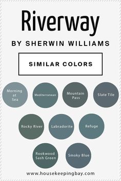 the riverway by sherylin williams similar colors