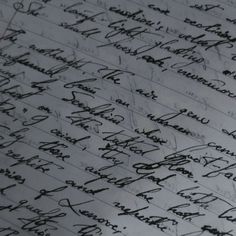 an old handwritten manuscript with cursive writing