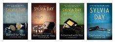 three book covers with the same title as well as an image of a pair of cufflinks