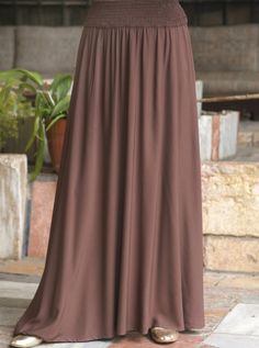 Nature Skirt, Fitted Maxi Skirt, Muslim Women Fashion, Muslim Dress, Islamic Clothing, Denim Skirts, Long Maxi Skirts, Color Run, Maxi Skirts