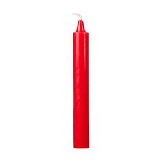 6 Red Taper Candle - Magick Magick.com Red Restaurant, The Power Of The Mind, Power Of The Mind, Bell Top, Battery Candles, Red Candles, Meditation Space, Candle Magic, Paraffin Wax