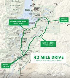 Yellowstone National Park Vacation, Yellowstone Vacation, National Park Map, National Park Road Trip, Lake Lodge