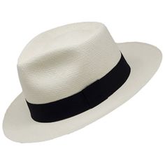 Sun Protection Hat, Straw Hat, Ecuador, Panama Hat, Panama, Cotton Twill, Fedora, Straw, Hand Weaving