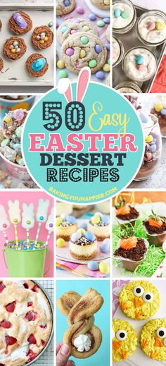 the top 50 easy easter dessert recipes