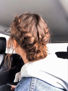 #hairstyle #fashion #ideas #style #beautiful #modern #yulia #julia #salishcheva #beauty #причоски #зачіски Hair Inspo Style Braids, Medium Hair Braid Style, Hair Braided Into Bun, Hairstyles For Estheticians, Hairstyles For Curly Hair Updo Everyday, Cute Hairstyles For Hoco Up, Braiding Hairstyles For Long Hair, Fair Showing Hairstyles, Hair Styles For Burnett