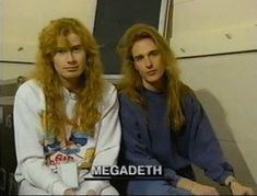 Dave Mustaine David Ellefson, Dave Mustaine Gif, Dave Mustaine And David Ellefson, Dave Mustaine 80s, Nick Menza, Alissa Salls, Kirk Hammett