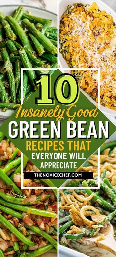 green bean recipes that everyone will appreciate