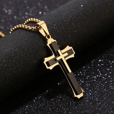 Iphone Wallpaper Classy, Jesus And Mary Pictures, Gold Chains For Men, Funny Phone Wallpaper, Christian Jewelry, Cross Jewelry, Cross Pendant Necklace, Chains For Men, Elegant Gift