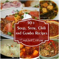 soup, stew, chili and gumbo recipes