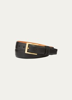 Get free shipping on W. Kleinberg Basic Leather Belt with Interchangeable Buckles, Black at Bergdorf Goodman. Shop the latest luxury fashions from top designers. Designer Belts, Leather Belts, Bergdorf Goodman, Top Designers, Aesthetic Clothes, Leather Belt, Calf Leather, Tops Designs, Luxury Fashion