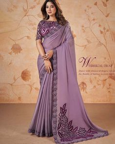 Anarkali Lehenga Gowns, Wedding Purple, Party Wear Lehenga Choli, Organza Silk Saree, Organza Blouse, Latest Designer Sarees