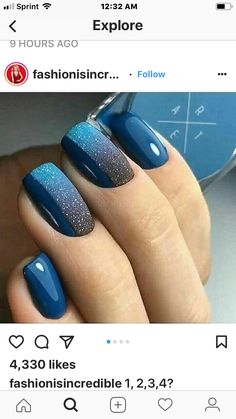 Short Gel Nails, Pretty Nail Designs, Ombre Nail Designs, Pretty Nail Art Designs, Get Nails, Fabulous Nails