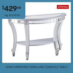 a white table with a price tag for $ 42 99