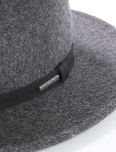 The Explorer Outdoor Hat is constructed of soft, wool felt and features a pinchfront crown and leather hat band. 100% wool. made in U.S.A. Brim: 2 1/2", Outdoor Collection Gray Fedora Hat For Winter, Gray Curved Brim Fedora For Winter, Gray Outdoor Hat For Fall, Gray Brimmed Travel Hat, Classic Gray Hat For Outdoor, Gray Curved Brim Hat Bands For Winter, Gray Curved Brim Hat For Outdoor, Gray Curved Brim Outdoor Hat, Popular Hats