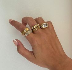 Gold Statement Ring, Ribbed Gold Ring, Thick Dome Ring, Gold Filled Ring, Stackable Minimalist Ring, Mom Gifts for Her Ring Anniversary Gift - Etsy Ribbed Ring, Rib Ring, Her Ring, Aesthetic Jewelry, Gold Aesthetic, Gold Statement Ring, Dome Ring, Gold Filled Ring, 18k Gold Ring