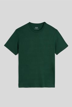 T-shirt manches courtes col rond en coton BIO MATIERE PRINCIPALE : 100% COTON Lavage en machine à 30°C délicat Repassage doux, 100°C Séchage en machine interdit Chlorage interdit Nettoyage à sec Green Dark, Lingerie, Green, T Shirt, Quick Saves