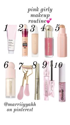 Small Makeup Routine, Teen Makeup Routine, Basic Makeup Routine, Makeup Ideas For 13 Yo, Morning Makeup Routine, Make Up Products For Teens, My Makeup Routine, Makeup Products For Teens, Perfect Makeup Routine