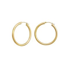 Enhance your style and elevate any ensemble with these 18k Gold Polished Hoop Earrings. Click on this JEWELRY & WATCHES GUIDE to learn about fit, styles, materials and more! Enhance your style and elevate any ensemble with these 18k Gold Polished Hoop Earrings. Click on this JEWELRY & WATCHES GUIDE to learn about fit, styles, materials and more! FEATURES 35mm Backings: click-it Nickel free Metal: 18k gold Finish: polished Size: One Size. Color: Yellow. Gender: female. Age Group: adult. Gold Polish, Gold Finish, Gender Female, Your Style, Jewelry Watches, Age Group, 18k Gold, Hoop Earrings, Yellow