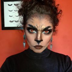 25 Werewolf Makeup Ideas: Easy Tutorials for Men and Women This Halloween Womens Werewolf Costume, Women Werewolf Costume, Werewolf Woman Costume, Werewolf Makeup Men, Werewolf Costume Women, Werewolf Makeup Female, Werewolf Aesthetic Female, Werewolf Woman