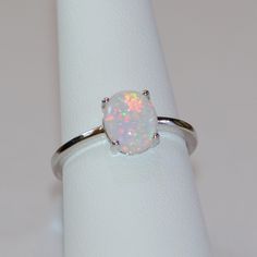 Opal Wedding Ring Silver, Opal Engagement Ring Silver, Prom Gift, Bohemian Minimalist, White Opal Ring, Pearl Vintage, Rose Gold Pearl, Opal Wedding Rings, Girlfriend Birthday