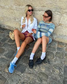 This is exactly the vibe I can’t wait for 🥹💗 swipe to see some summer memories And I also can’t wait to have my bestie back 🥹🥹🥹🥹🥹🥹🥹🥹💗 | Instagram Blue Gazelle Adidas Outfit, Blue Adidas Outfit, Blue Gazelle, Blue Shoes Outfit, Sambas Outfit, Adidas Gazelle Outfit, Light Blue Shoes, Outfit Inspo Spring, Adidas Handball Spezial