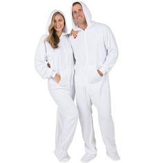 Footed Pajamas Family Matching Pjs. These footie pajamas were created to fit everyone in the family (including pets and plus size bodies). We produce them with 100% polyester brushed polar fleece which is super cozy. Jumpsuits For Men, Women Pjs, Hoodie Footie, Matching Onesies, Family Matching Pjs, Hoodie Pajamas, Footed Pajamas, Matching Pjs, One Piece Clothing