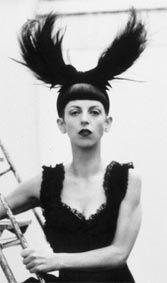 Isabella Blow - fierce, fashion-forward and fearless - my inspiration Feather Hats, Stephen Jones, Feather Hat