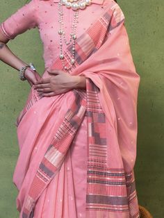 Indulge in the ethereal beauty of our baby pink cotton saree, adorned with intricate handwoven work, designed to elevate your style quotient for any occasion. This exquisite ensemble, measuring 5.50 meters, is a testament to timeless elegance and sophistication, making it the perfect attire for events, festivals, and special gatherings.
The soft and delicate hue of baby pink, coupled with the intricate weaving details, ensures that you make a graceful and captivating impression wherever you go. Pink Cotton Saree, Engagement Gown, Lehenga Crop Top, Lehenga Choli Wedding, Floral Lehenga, Party Wear Lehenga Choli, Reception Gown, Bollywood Lehenga, Cocktail Wear