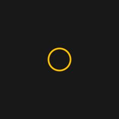 a black background with a yellow circle in the middle