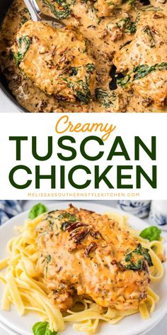 Indulge in low carb dinner ideas with this Creamy Tuscan Chicken! This Italian-inspired dish features tender chicken in a rich cream sauce loaded with sun-dried tomatoes and spinach. It’s a decadent yet guilt-free option for those craving hearty low carb meals! Tuscan Chicken, Low Carb Dinner, Chicken Tenders, Chicken Dinner Recipes, Easy Chicken Recipes, Chicken Breast Recipes, Dinner Tonight, Sun Dried Tomato, Main Meals