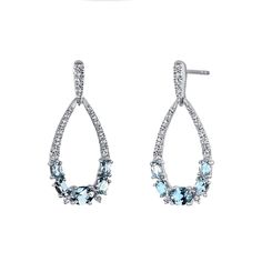 These divine open teardrop earrings embody the beauty of being open to life’s endless possibilities. A union of diamonds and brilliant sky blue topaz make for a stunning and elegant set. Scroll down to our Gem Guide to learn more about Sky Blue Topaz. Measurement: 11.5 x 22 x 2.2 mm Weight: 2.982 grams, 18k gold Please allow 4-6 weeks for production. Elegant Sets, Sky Blue Topaz, Teardrop Earrings, Endless Possibilities, Pandora Charm Bracelet, Blue Topaz, Sky Blue, The Beauty, Blue Sky