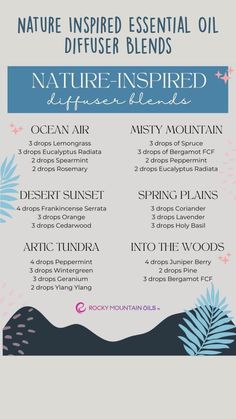 Sea Storm, Ocean Air, Holy Basil, Essential Oil Diffuser Blends, Desert Sunset, Oil Diffuser Blends, Juniper Berry, Essential Oil Blend, Diffuser Blends