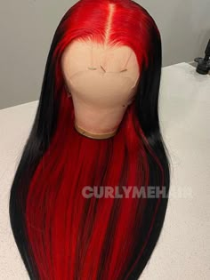 Hair Name: Lace Front Wigs Hair Style: Straight Human Hair Hair Length: 18-28 inches Wig Weight: 200-320g/Wig (Depending on Lengths and Density) Color: Red and Natural Black Density: 180% Density Lace Size: 13x4 Lace Front Wigs Cap Size: Medium, about 22.5 inches Quality: 100% Virgin Human Hair Wigs Shipment: DHL, FedEx, or UPS 10-15 Business Days Red Upart Wig, Red Lace Front Wigs Medium, Red Lace Front Wigs Swoop, Dark Red Lace Front Wigs, Red And Black Lace Front Wig, Straight Black Wig Hairstyles, Dark Red Wig For Black Women, Red And Black Sew In, Colored Lace Front Wigs Black Women