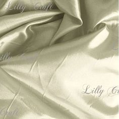 an image of a white satin fabric