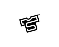 the letter s is made up of black and white letters