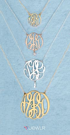 Design your own stunning Monogram Necklace. Choose from 4 sizes and instantly preview your monogram! Beard Care Products, Monogram Pendant, Bracelets Design, Photo Charms, Monogram Necklace, Beard Care, Health Products, Please Wait