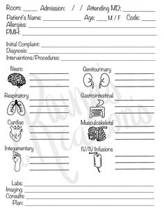 the worksheet for children's medical history is shown in black and white