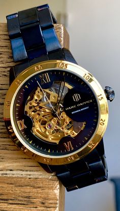 Discover the perfect wrist watch to elevate your style! ⌚✨ Click the link to explore our curated collection of men's watches that combine sophistication and functionality. Whether you’re looking for a classic timepiece or a modern sporty design, we have something for every taste. Don’t wait—find your ideal wrist watch today! 😃🤣🌸 Black And Gold Watches For Men, Gold Watches For Men, Black And Gold Watch, Old Pocket Watches, Gold Watches, Dress Watches, Gold Watch Men, Vintage Watches For Men, Girls Watches