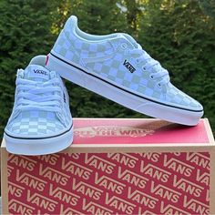 100% Authentic. Brand New In Original Manufacturer Box. Never Worn. Excellent Condition. New Vans Seldan Checkerboard Pale Aqua Athletic Shoe Green / White Us Size: Womens 6.5 (Fits Youth 5y) **I Welcome Fair Offers. Use The Offer Button And I Will Either Accept It Or Counter.** Style: Vn0a4u22chf Thanks For Looking And Sharing Be Sure To Check Out My Closet For Other Athleisure And Activewear Products That You Can Bundle And Save!! New To Poshmark? Sign Up Today And Use Code Mopark922 To Get $1 White Vans Canvas Shoes For Skateboarding, White Vans Canvas Shoes With Vulcanized Sole, Vans White Canvas Shoes With Vulcanized Sole, White Vans Casual Canvas Shoes, White Casual Vans Canvas Shoes, Casual White Vans Canvas Shoes, Vans White Skate Shoes With Round Toe, White Canvas Shoes For Skateboarding In Spring, Vans White Canvas Shoes With Round Toe