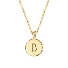 PRICES MAY VARY. Wearing an initial is a classic way to make a statement! Show off your first name, your new last name, ís name, or even alma mater! Our Alphabet Initial Pendant Necklace is 3/8" in Diameter and 18" with a 2" extender adjustable length with Lobster Clasp. Our 14K Yellow Gold Plating will ensure a very long lasting brilliant finish that is nickel free, lead free and hypoallergenic. ✦ 60-DAY GUARANTEE ✦ Your happiness is our number one priority. To ensure your complete satisfaction Classic Personalized Name Necklace, Classic Nameplate Necklaces, Classic Monogram Initial Necklace In Yellow Gold, Classic Initial Necklace As A Gift, Classic Yellow Gold Monogram Initial Necklace, Classic Monogram Initial Necklace For Anniversary, Classic Formal Name Necklace With Initials, Classic Formal Initial Necklace, Classic Nameplate Initial Necklace As Gift