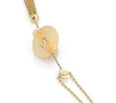 "This lovely necklace is crafted from 14k yellow gold with a polished finish. The pendant and chain is in a lariat style with a circle geometric shape and oval disc with chain tassel dangling below. The classic link chain secures with a lobster clasp. It has the 585 metal content stamp. Material: 14k yellow gold Measurement: chain is: 16\" long Pendant: 5.75\" long x 0.77\" x 0.77\" Weight: 18.4 grams" Contemporary Gift Jewelry Long Drop, Modern Yellow Gold Lariat Necklaces, Modern Gold Lariat Necklace With Adjustable Chain, Yellow Gold Lariat Necklace, Yellow Gold Pendant Lariat Necklace For Formal Occasions, Yellow Gold Lariat Pendant Necklace For Formal Occasions, Luxury Yellow Gold Pendant Lariat Necklace, Formal Yellow Gold Lariat Pendant Necklace, Modern Gold Lariat Necklace With Long Drop