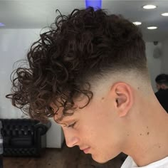 Men Haircut Curly Hair, Hair Replacement Systems, Hair 2018, Haircuts For Curly Hair, Corte De Cabelo Masculino, Hair Replacement, Mens Hair